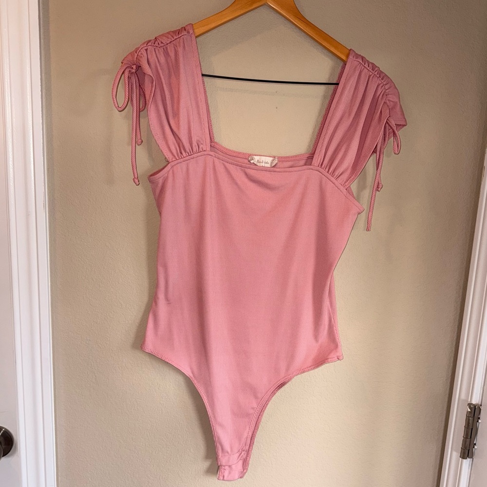 Altar'd State Pink Tank Top body suit